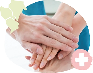 医療機関やケアマネジャー、地域との確かな連携